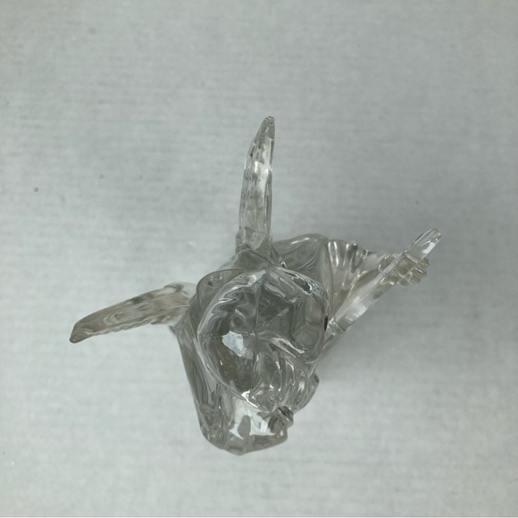 Mikasa Herald Collection Lead Crystal Hark The Herald Angel Playing Mandolin 8" - Picture 10 of 11